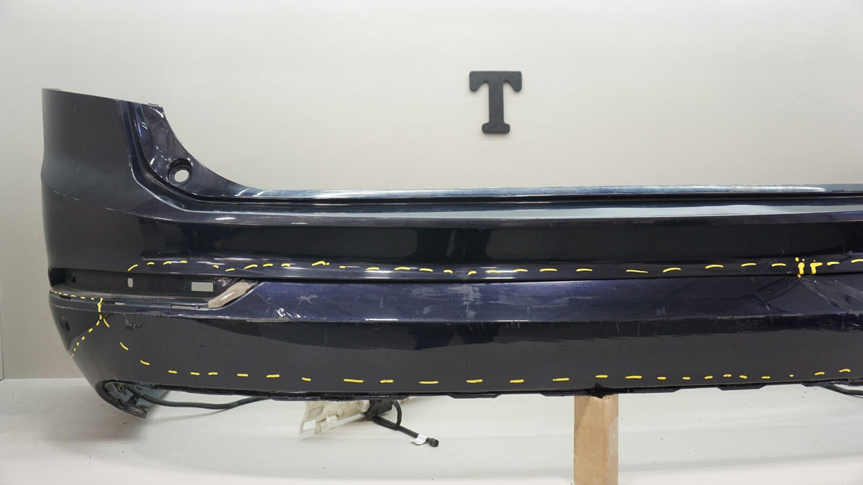 2016-2018 VOLVO XC90 REAR BUMPER COVER W/ PARK SENSORS & VALANCE OEM 31353390