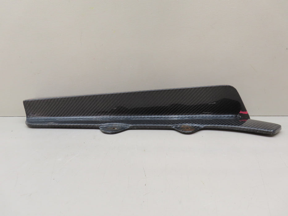 BMW M3 M4 REAR RIGHT PASSENGER DIFFUSER SPLITTER BUMPER CARBON FIBER OEM