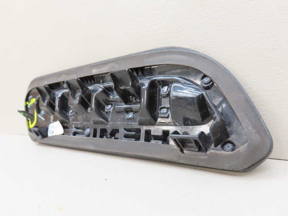2019-20 RAM 1500 DT RIGHT HOOD BEZEL BLACK HEMI 5.7 OEM 61698 877AA