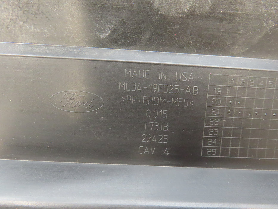 2021-2023 FORD F150 F-150 FRONT RADIATOR UPPER SHIELD COVER OEM ML34-19E525-AB