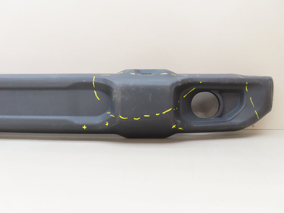 2018-2021 JEEP WRANGLER GLADIATOR FRONT BUMPER COVER OEM 6BU41TRMAC