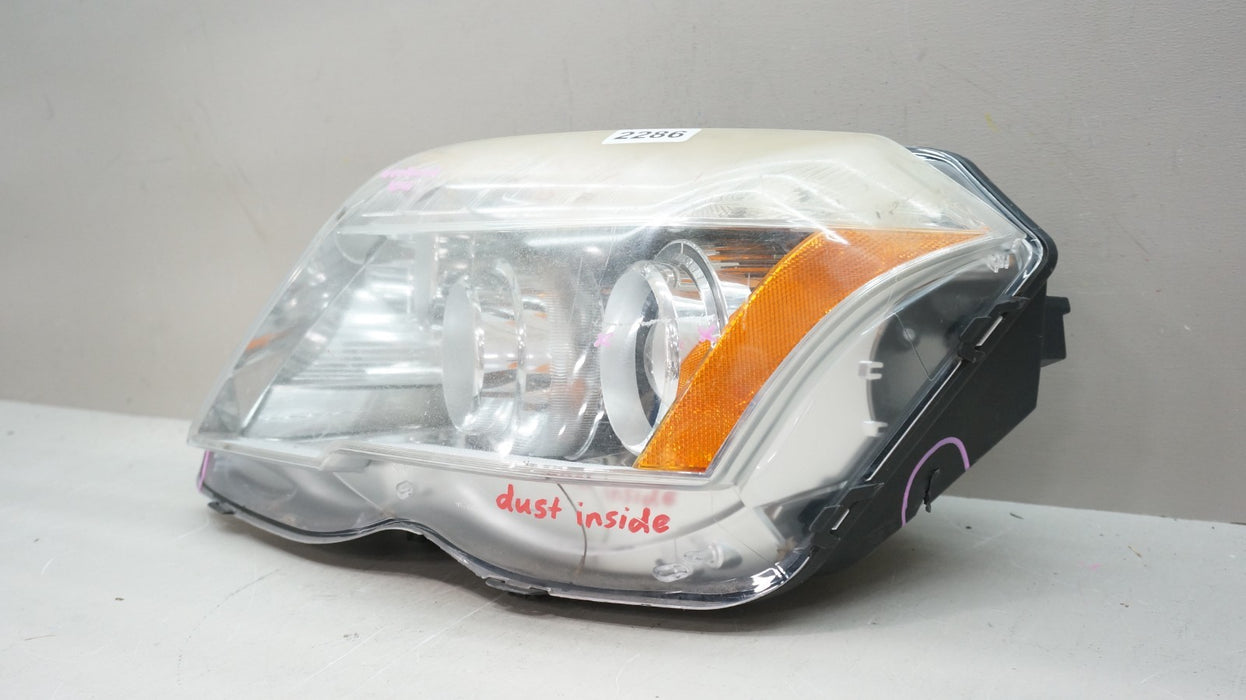 2010-2012 MERCEDES GLK350 FRONT LEFT DRIVER SIDE HALOGEN HEADLIGHT OEM