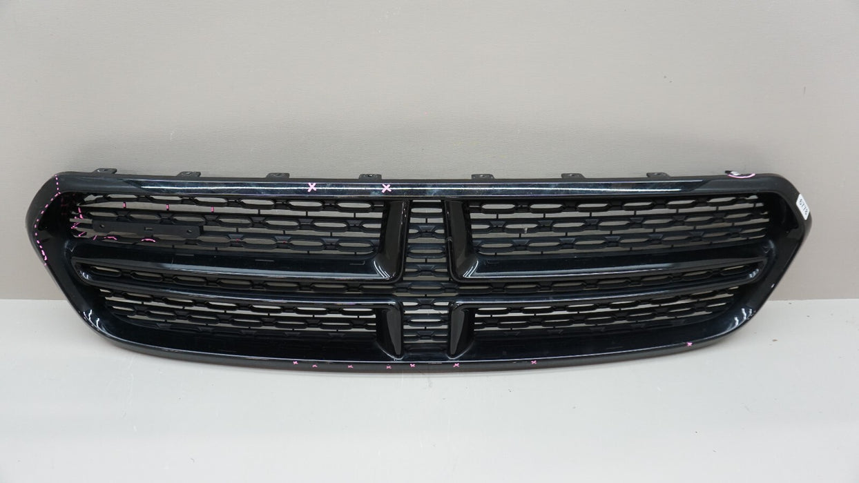 2014-2020 DODGE DURANGO FRONT UPPER MAIN GRILLE 05113717AC OEM 14 15 16 17 18 19
