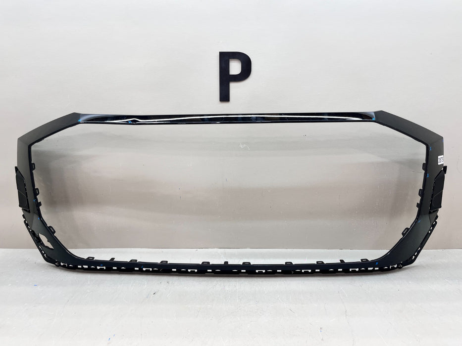 2019-2023 AUDI Q8 FRONT UPPER RADIATOR GRILLE SURROUND TRIM OEM 4M8 807 725