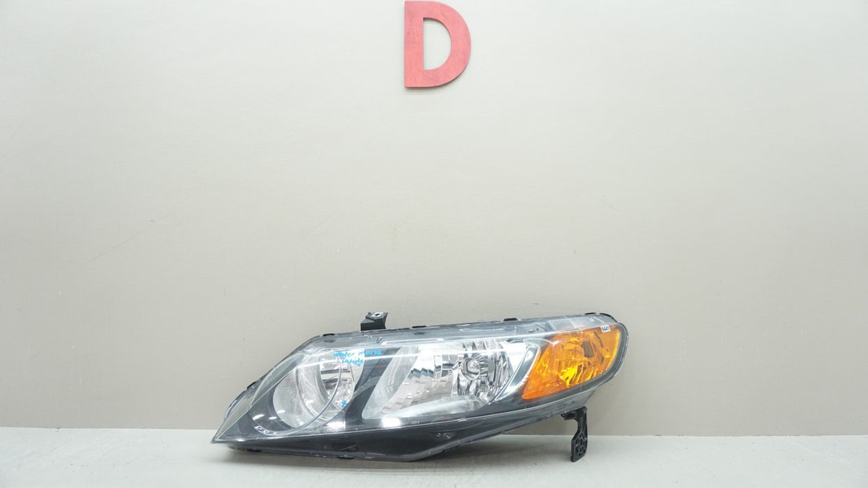 2006-2011 HONDA CIVIC FRONT LEFT DRIVER SIDE HEADLIGHT OEM