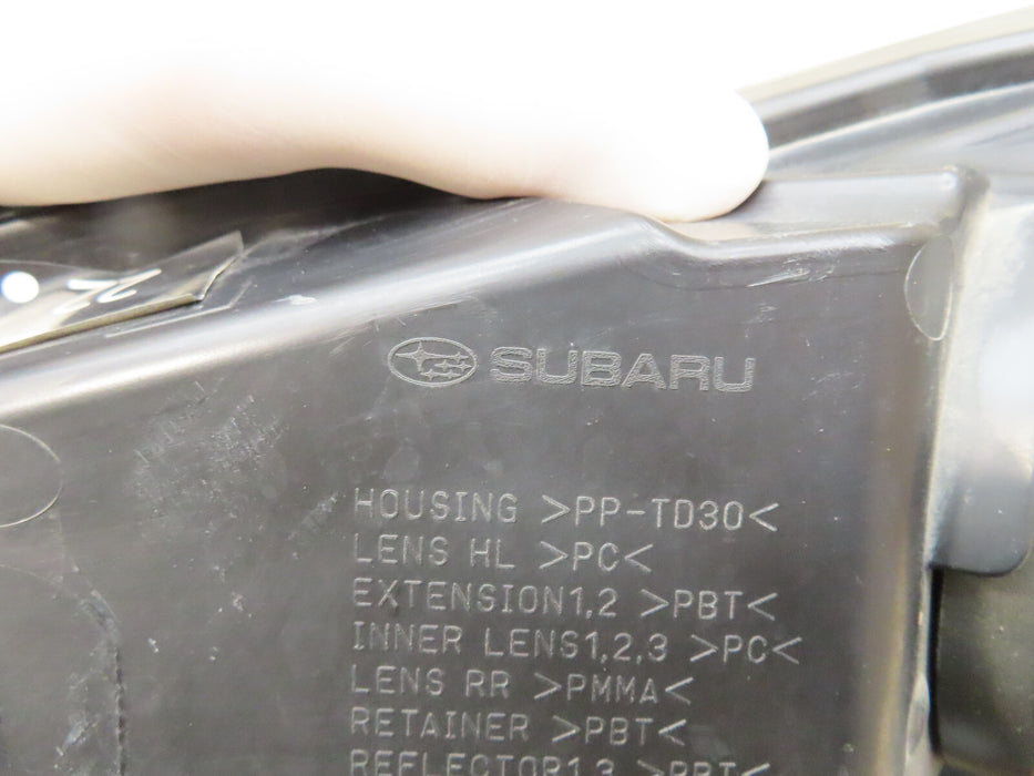 2018 2019 SUBARU OUTBACK FRONT RIGHT PASSENGER HALOGEN HEADLIGHT LAMP OEM