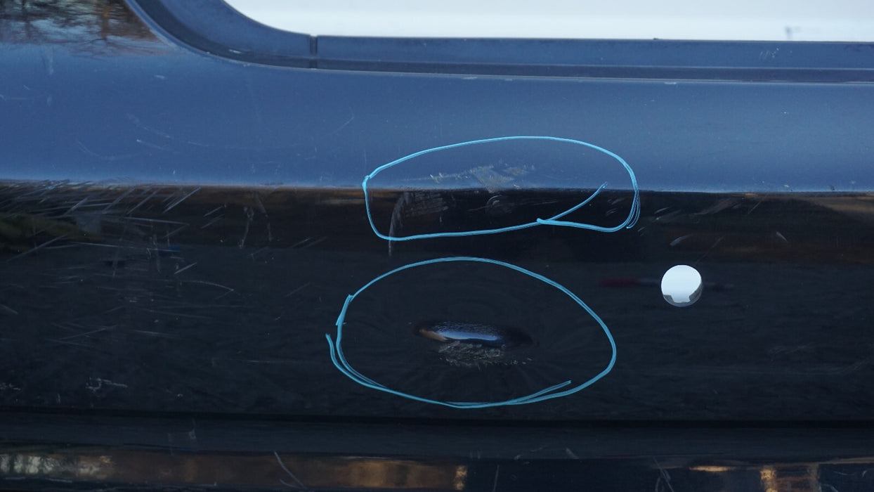 2013-2016 AUDI A4 REAR BUMPER COVER W SENSORS OEM 13 14 15 16 8K0 807 521 G