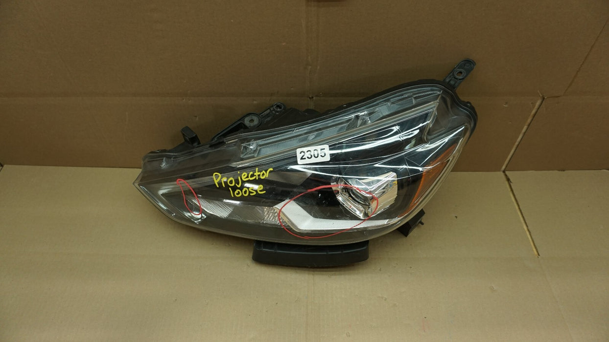 2018-2019 NISSAN SENTRA FRONT LEFT DRIVER HEADLIGHT LED OEM 18 19