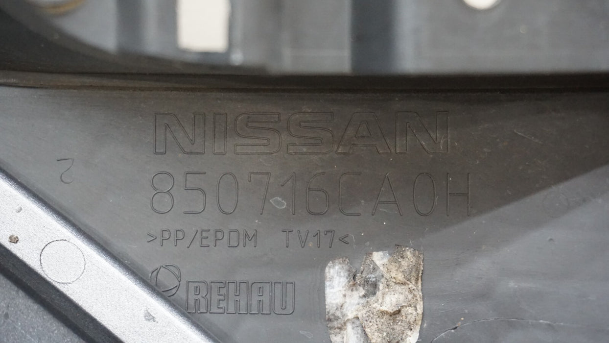 2019-2020 NISSAN ALTIMA REAR LOWER BUMPER VALANCE MOLDING TRIM OEM 850716CA0H