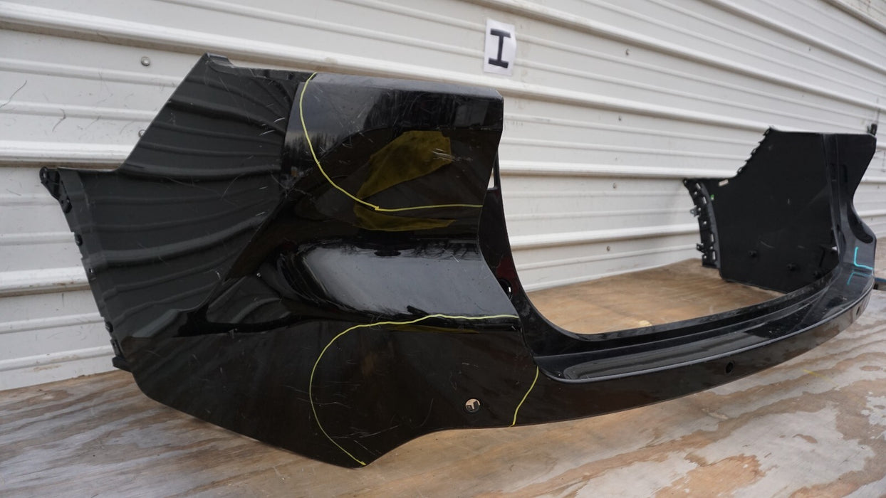 2022 JEEP GRAND CHEROKEE REAR UPPER BUMPER COVER W/ SENSOR HOLES 6XP33TRMAC OEM