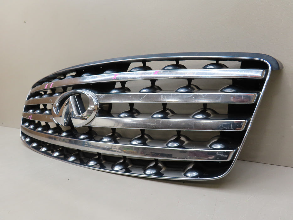 2003-2005 INFINITI FX35 FX45 FRONT BUMPER GRILLE GRILL W/ EMBLEM OEM 62310-CG000