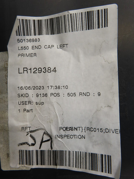2015-2019 LAND ROVER DISCOVERY SPORT REAR LEFT DRIVER END BUMPER COVER CAP OEM