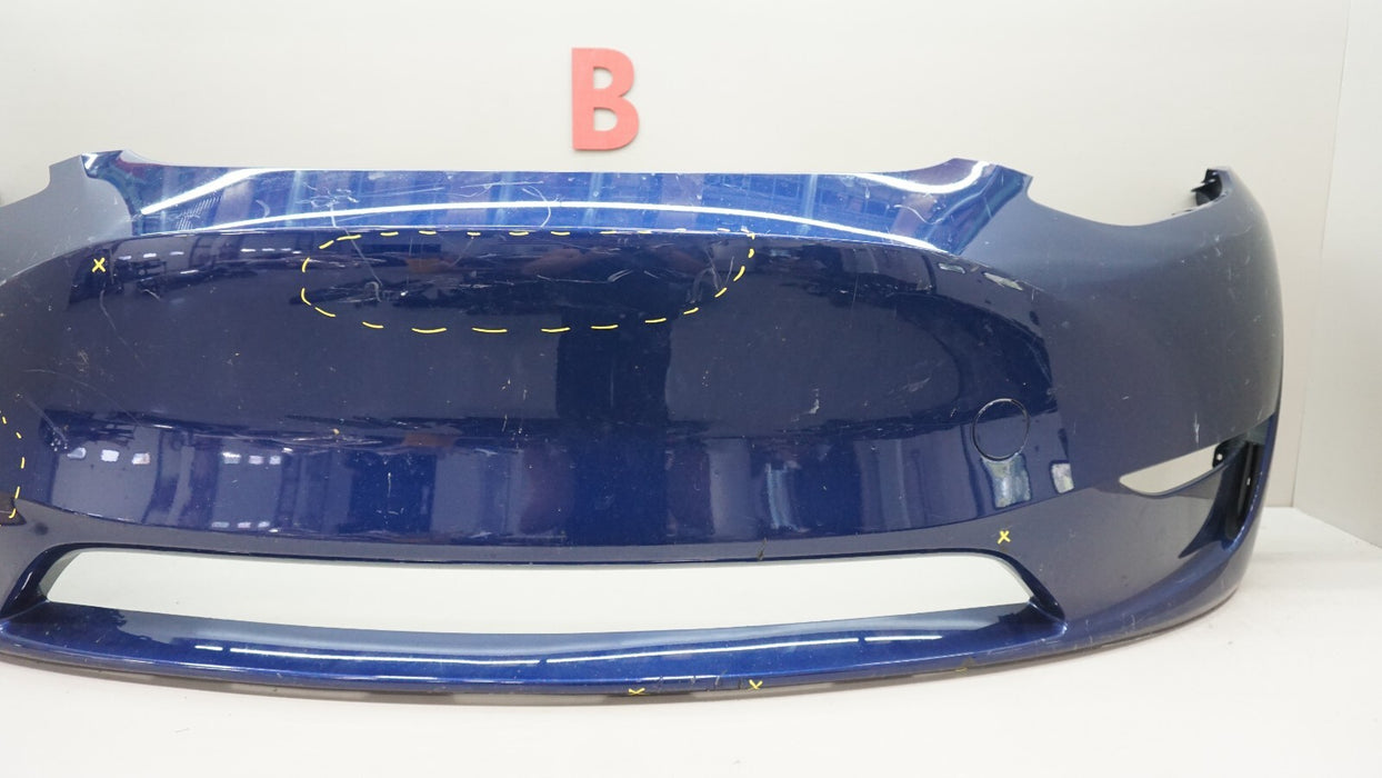 2020-2023 TESLA MODEL Y FRONT BUMPER COVER PANEL OEM 1493745-00-A