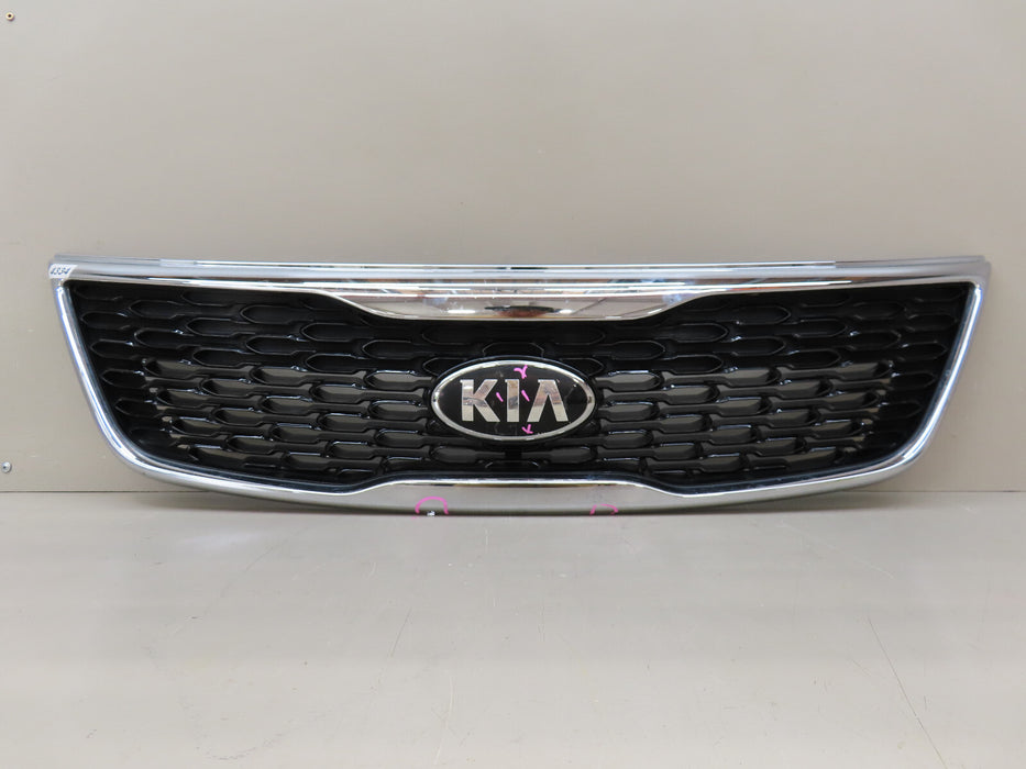 2014-2015 KIA SORENTO FRONT UPPER BUMPER GRILLE OEM 86350-1U500
