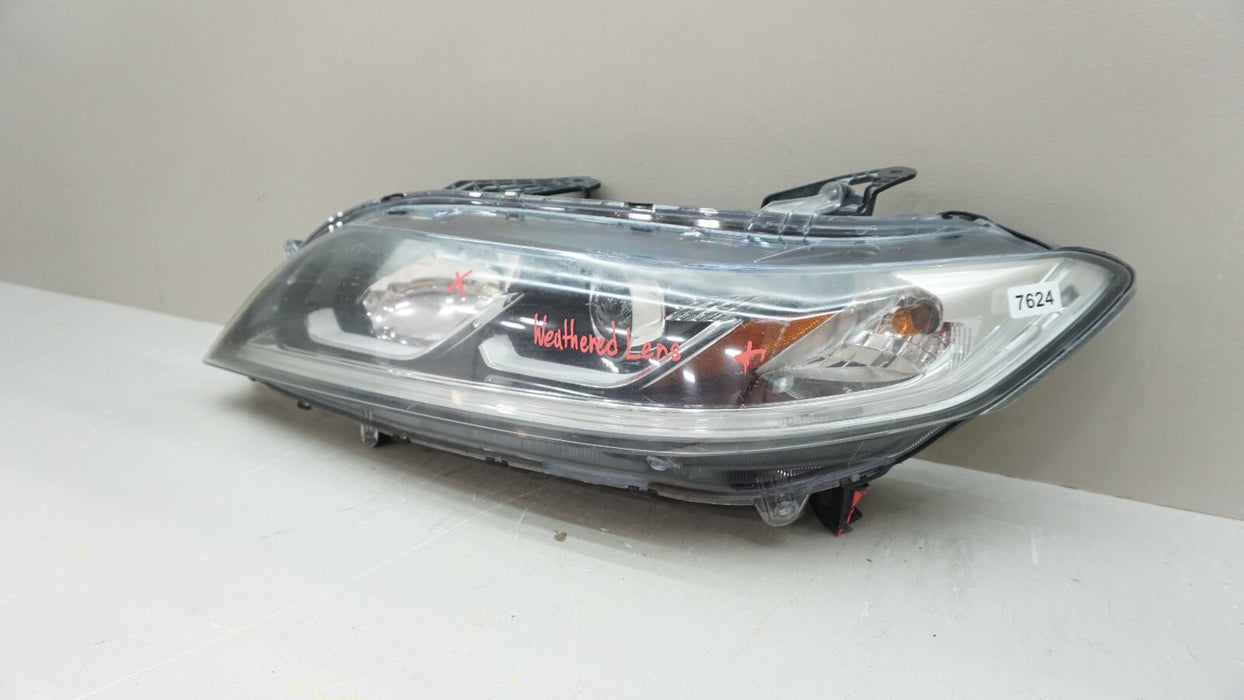 2016-2017 HONDA ACCORD EX EX-L COUPE FRONT LH LEFT DRIVER SIDE HEADLIGHT OEM