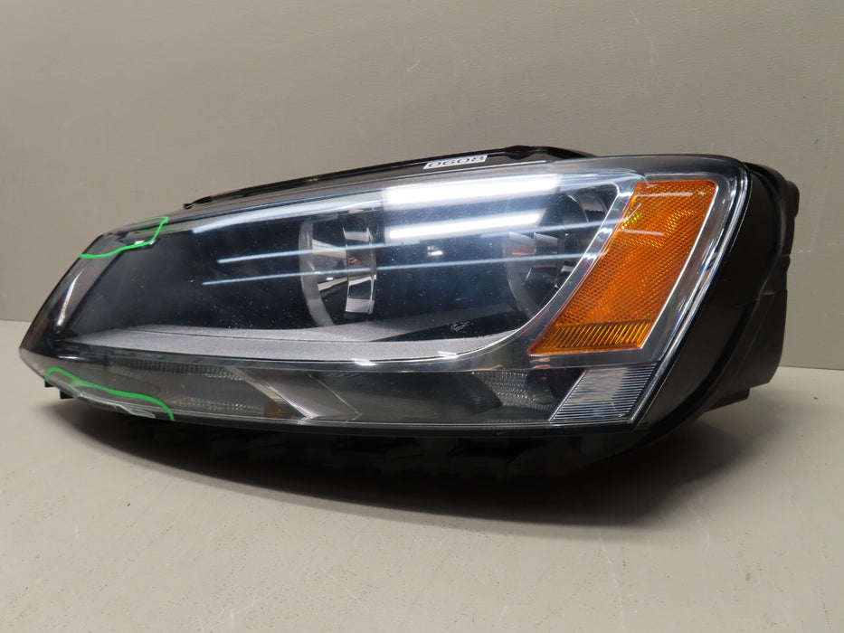 2011-2017 VOLKSWAGEN VW JETTA FRONT LEFT DRIVER SIDE HEADLIGHT HEADLAMP OEM