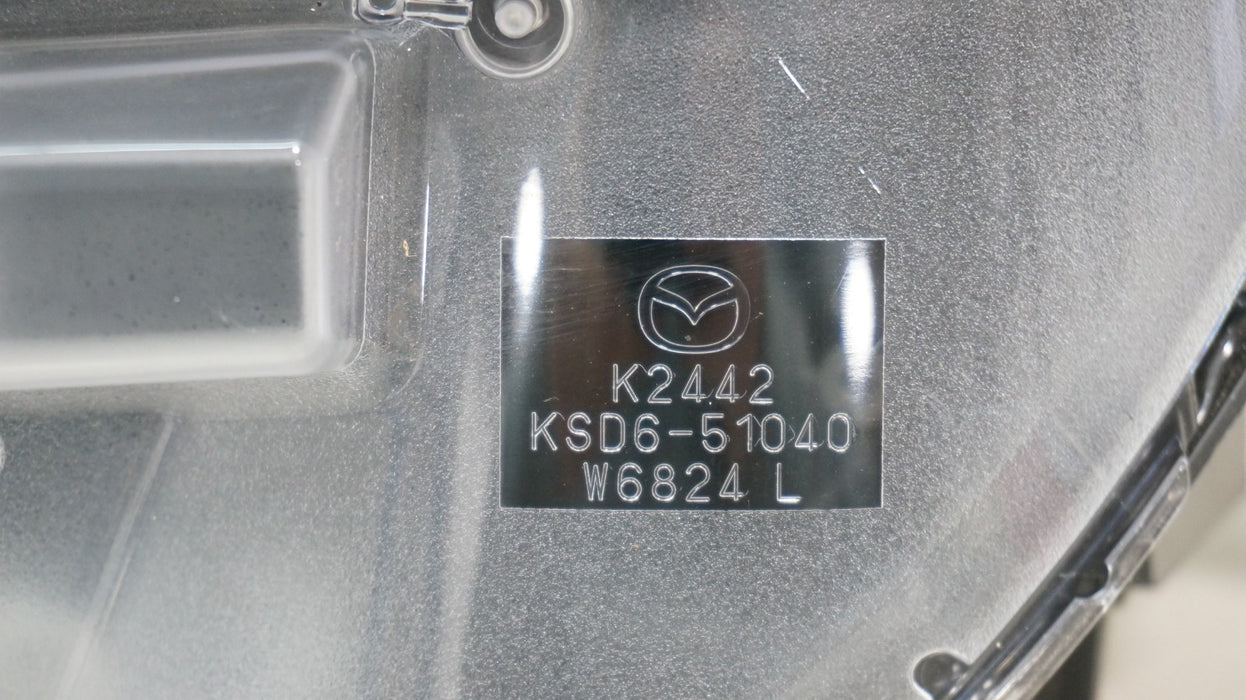 2022-2024 MAZDA CX-5 CX5 FRONT LEFT DRIVER SIDE LED AFS HEADLIGHT OEM KSD6-51040