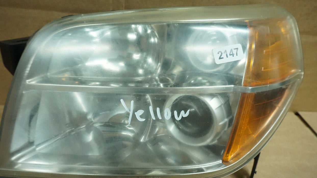 2006-2008 HONDA PILOT FRONT LEFT DRIVER SIDE HALOGEN HEADLIGHT HEADLAMP OEM