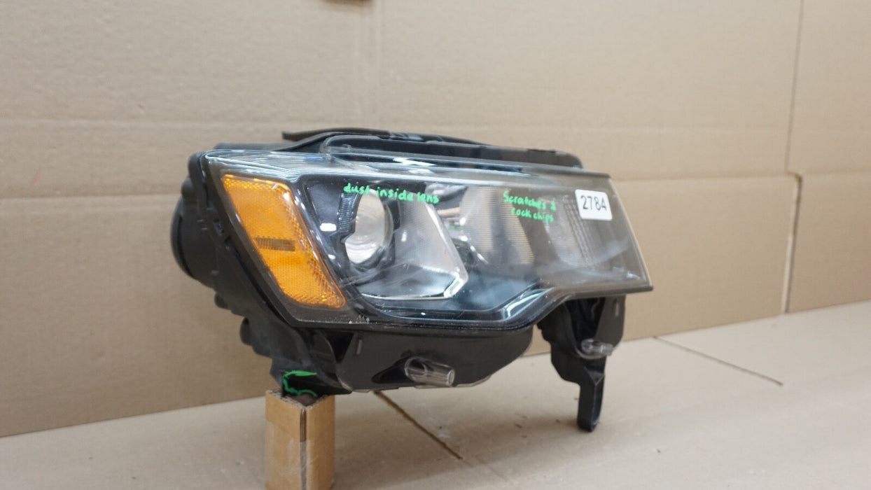 2017-2021 JEEP GRAND CHEROKEE FRONT RH RIGHT PASSENGER SIDE HEADLIGHT OEM