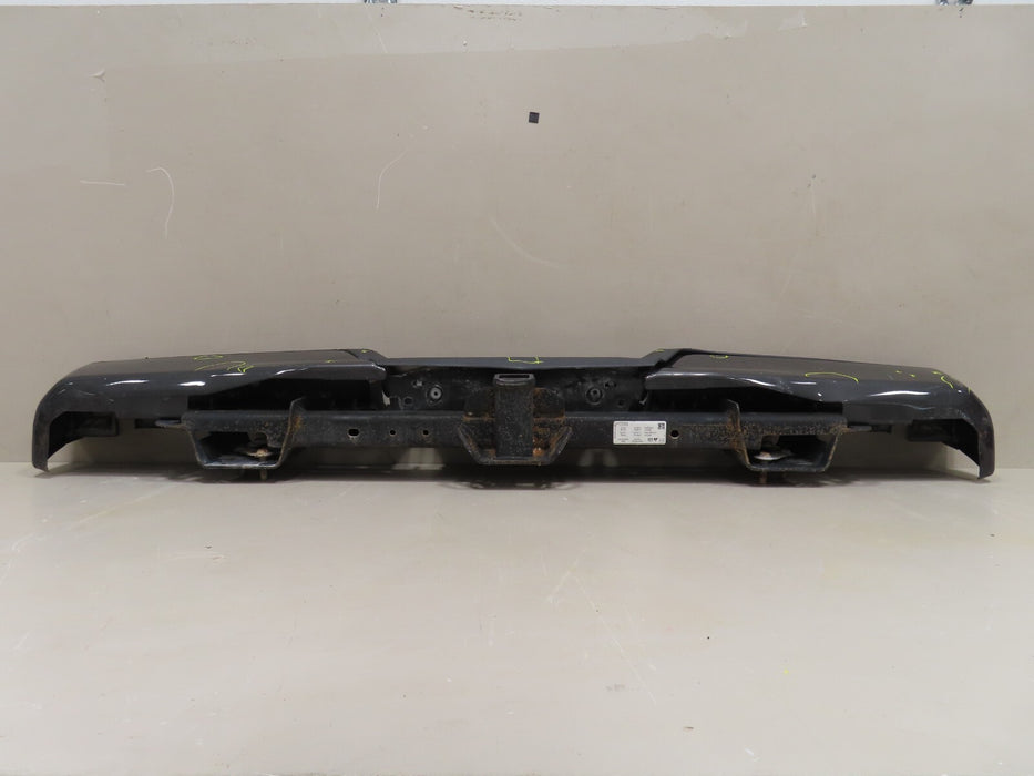 2015-2020 FORD F-150 REAR METAL BUMPER STEP PLATE COVER W/ TOW TOWING HITCH OEM