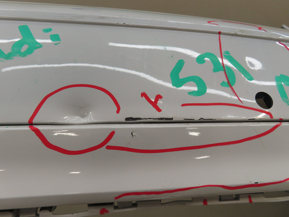 2018-2020 AUDI Q5 SQ5 S LINE REAR BUMPER COVER W/ MIDDLE VALANCE OEM 80A807301