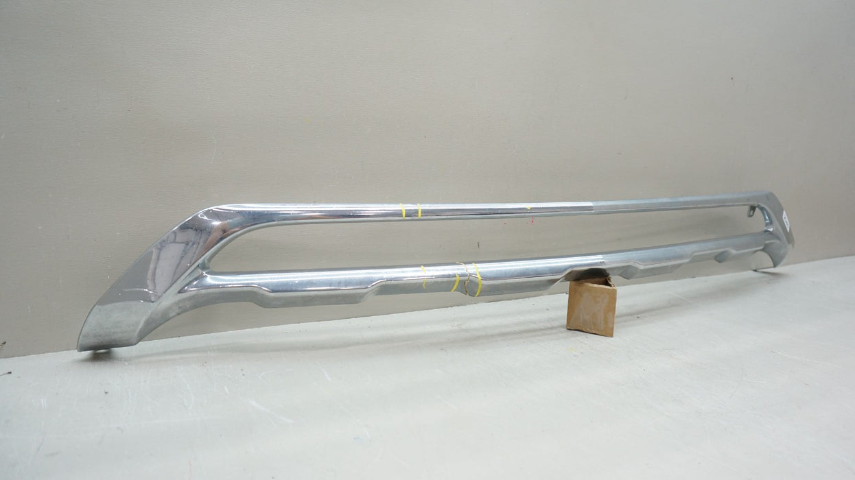 2013-2015 MERCEDES-BENZ GLK CLASS FRONT LOWER BUMPER CHROME TRIM OEM