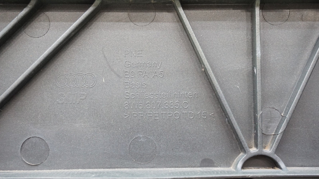 2021-2022 AUDI A5 QUATTRO S5 2DR COUPE REAR BUMPER COVER PANEL OEM 8W6807385C