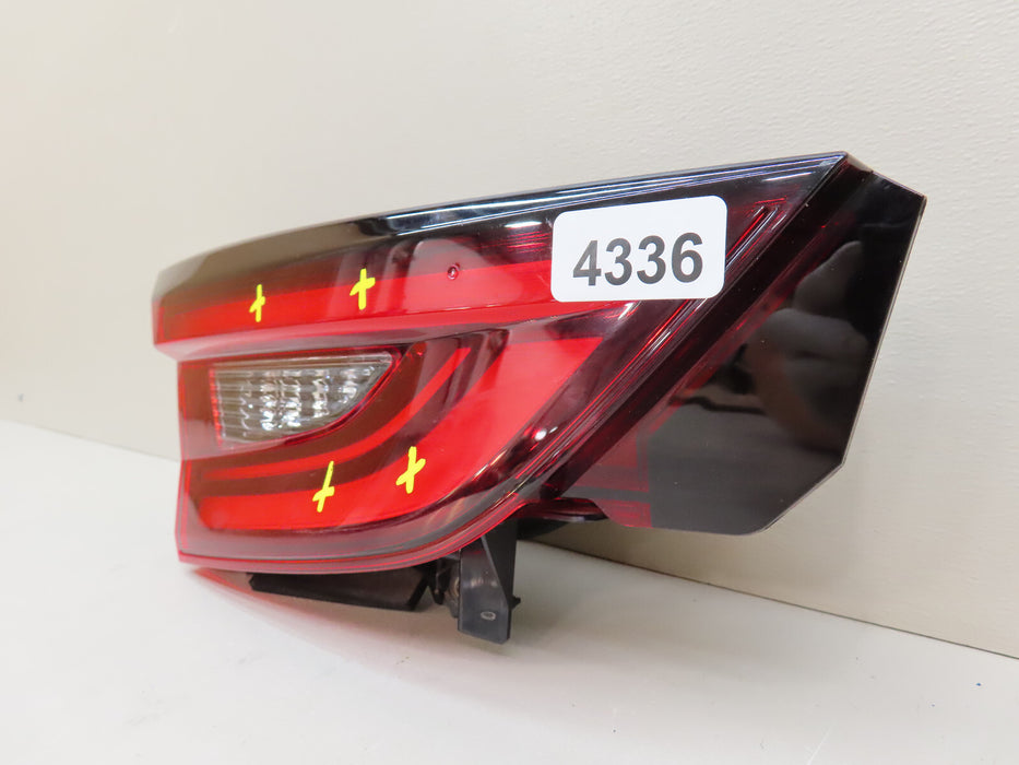 2019- 2022 HONDA INSIGHT LEFT DRIVER SIDE INNER TAIL LIGHT USED OEM