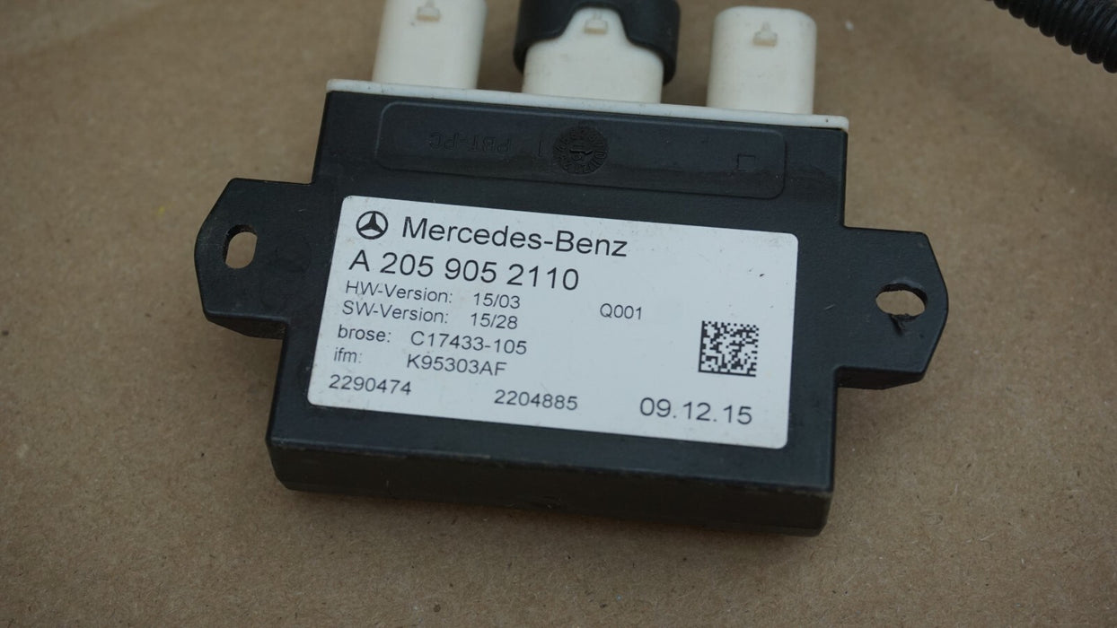 MERCEDES E-CLASS W213 BOOTLID/ TAILGATE CONTROL UNIT W/ HARNESS A2059052110 OEM