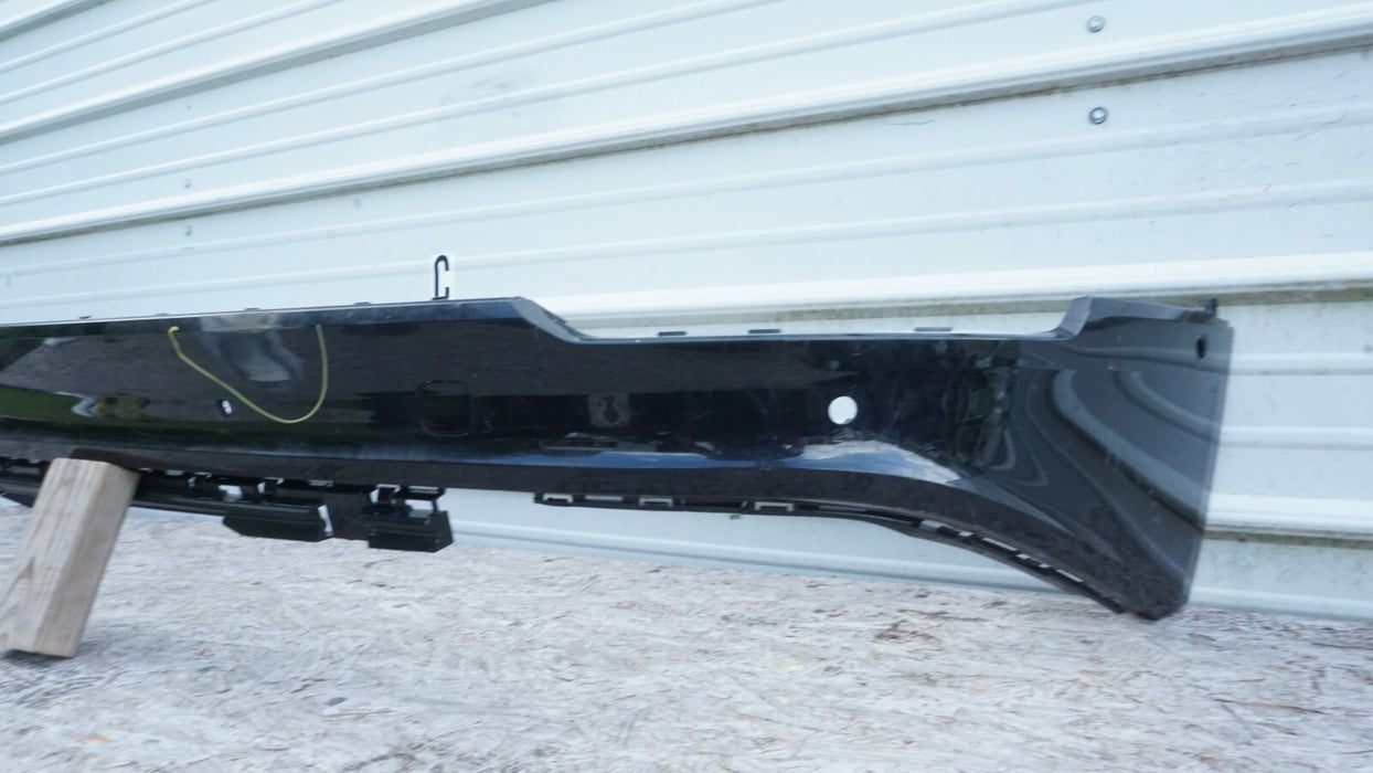 2019-2020 AUDI Q8 S-LINE REAR BUMPER COVER LOWER VALANCE PANEL 4M8807527B OEM