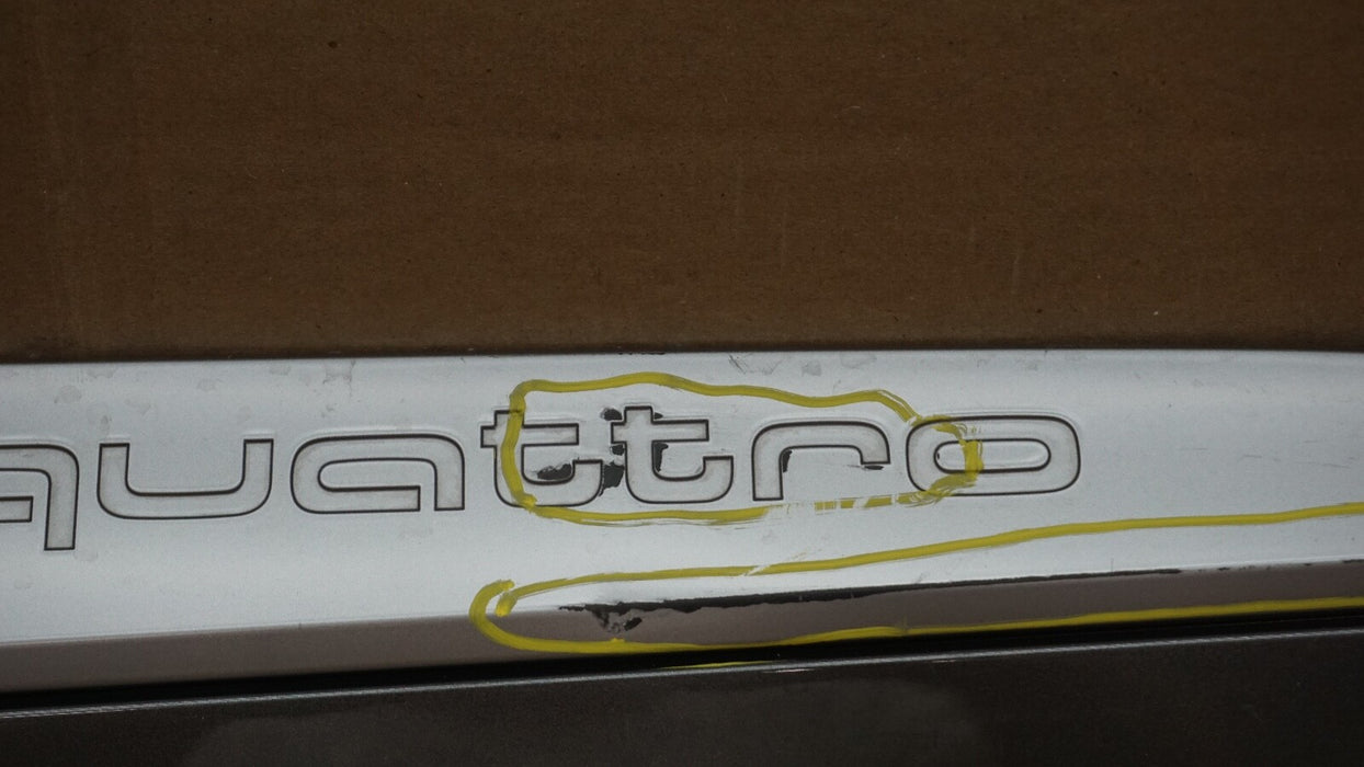 2017-2019 AUDI Q7 REAR LEFT LH DOOR LOWER MOLDING TRIM OEM
