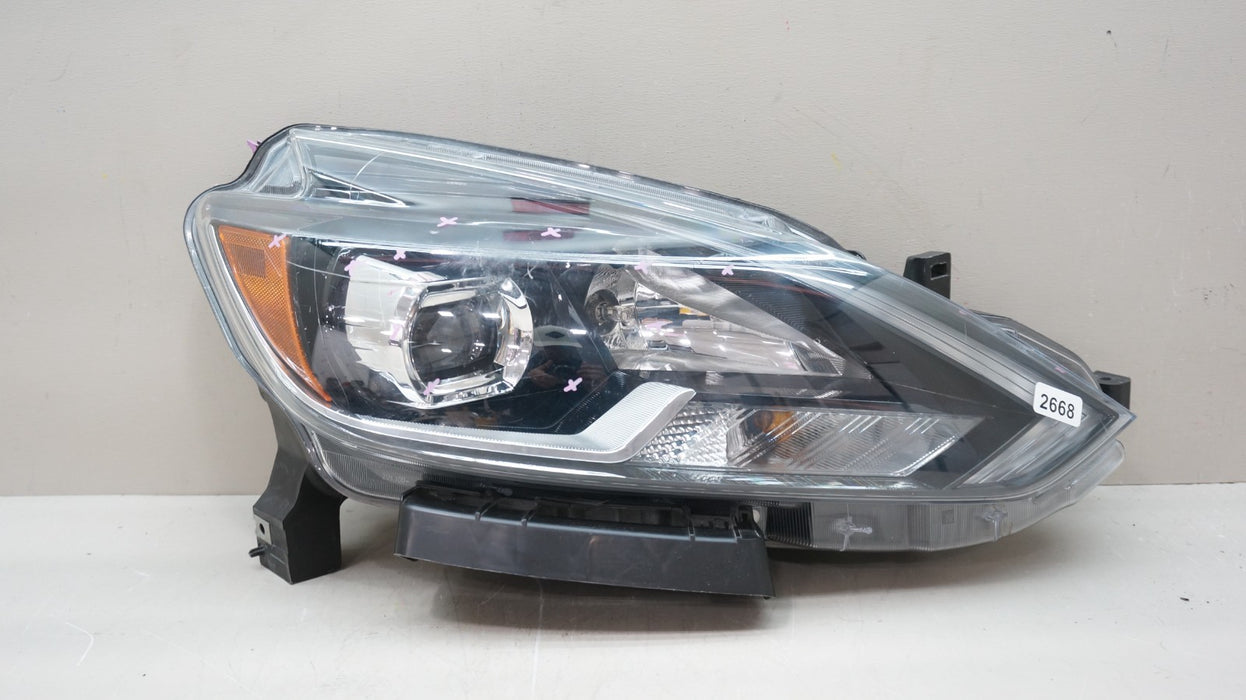 2016-2019 NISSAN SENTRA FRONT RIGHT PASSENGER SIDE LED HEADLIGHT OEM