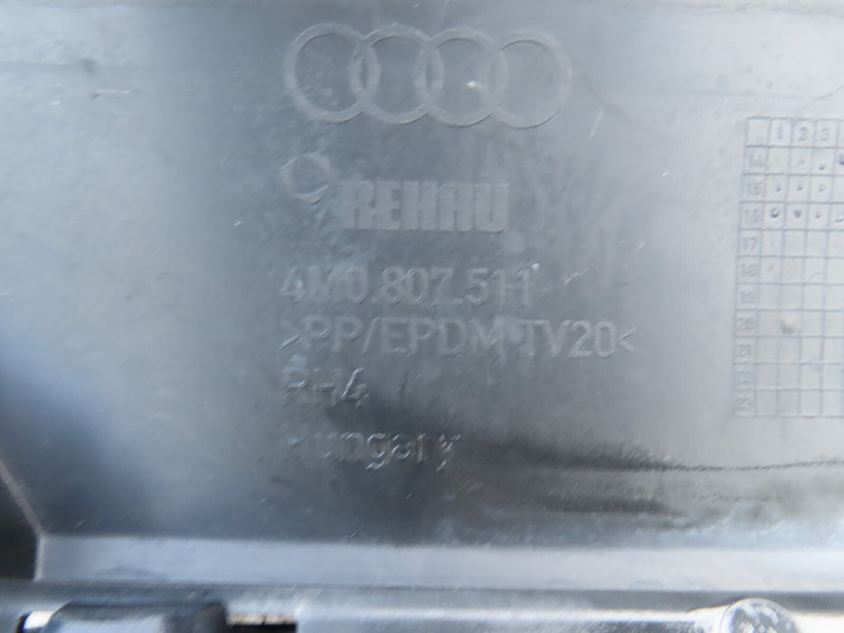 2017-2019 AUDI Q7 PREMIUM PRESTIGE SUV REAR BUMPER COVER PANEL OEM 4M0807511