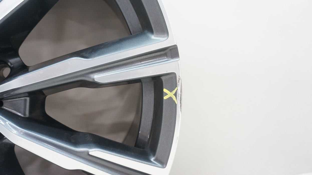 2019-2025 BMW X5 X6 M SPORT 20X9 MACHINED CHARCOAL FRONT RIM WHEEL OEM