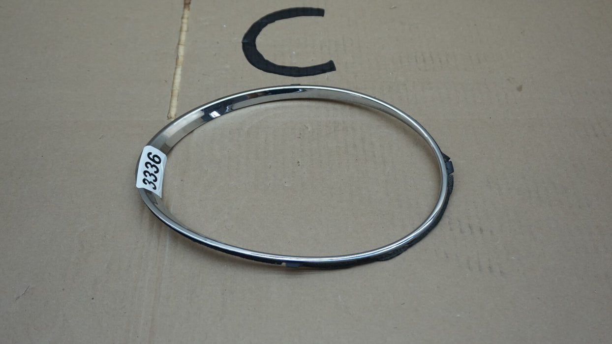 2013-2015 BENTLEY CONTINENTAL GT PASSENGER SIDE HEADLIGHT TRIM RING CHROME OEM