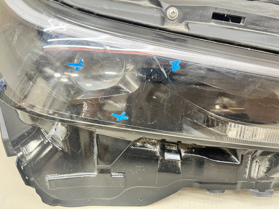 2023-2025 TOYOTA PRIUS FULL LED RIGHT PASSENGER HEADLIGHT HEADLAMP OEM RH