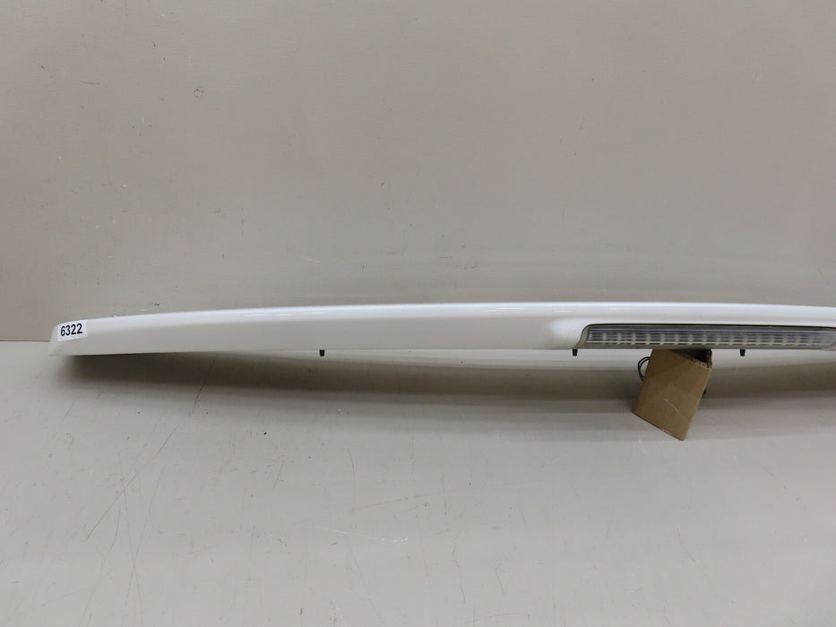 2012-2014 SUBARU LEGACY REAR WHITE TRUNK SPOILER OEM E721SAJ010
