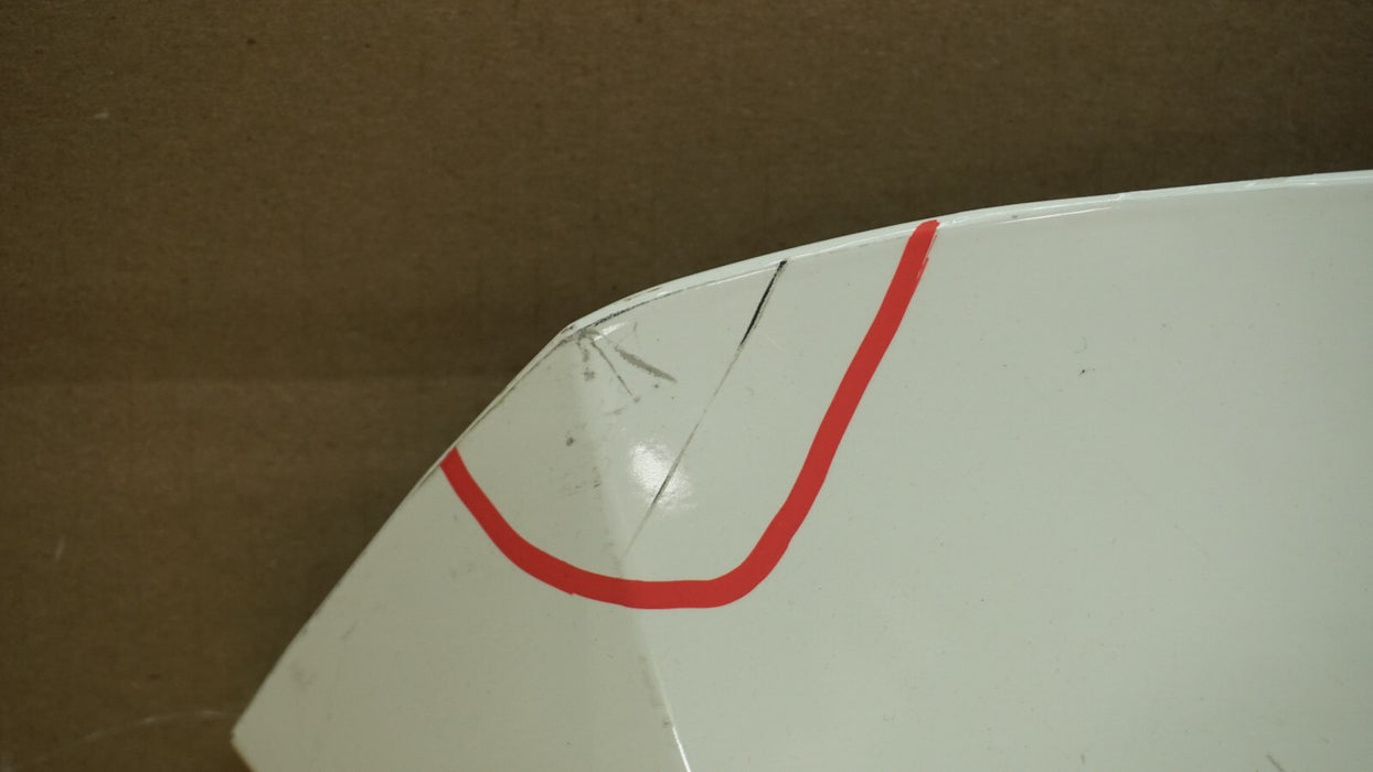 2009-2013 CHEVROLET CHEVY TRAVERSE REAR TOP SPOILER WING WHITE OEM 20978952