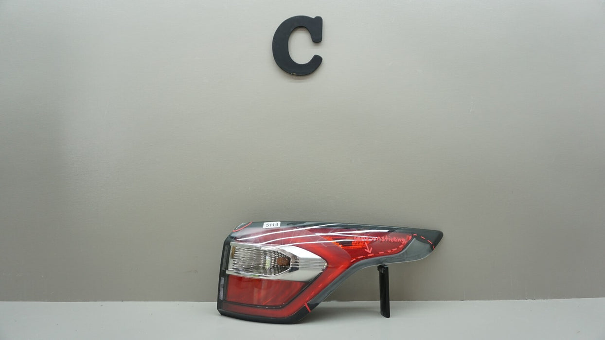 2017-2019 FORD ESCAPE RIGHT PASSENGER OUTER TAIL LIGHT LED OEM GJ54-13404-A