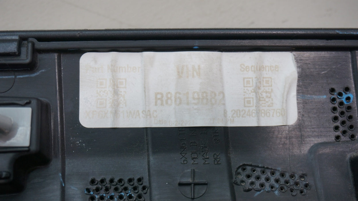 2021-2025 JEEP GRAND CHEROKEE REAR LEFT QUARTER WHEEL ARCH MOLDING OEM 6XN61TRMA