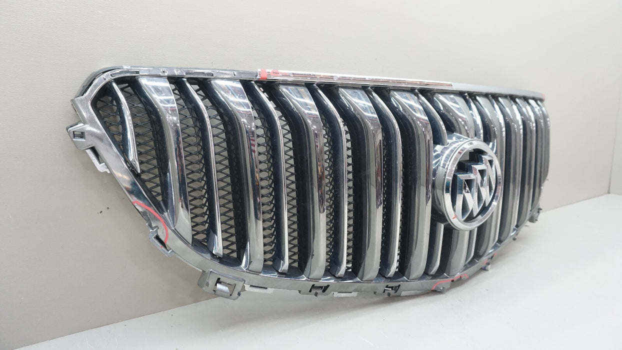 2013-2017 BUICK ENCLAVE FRONT BUMPER RADIATOR GRILLE W/ EMBLEM OEM 84055812
