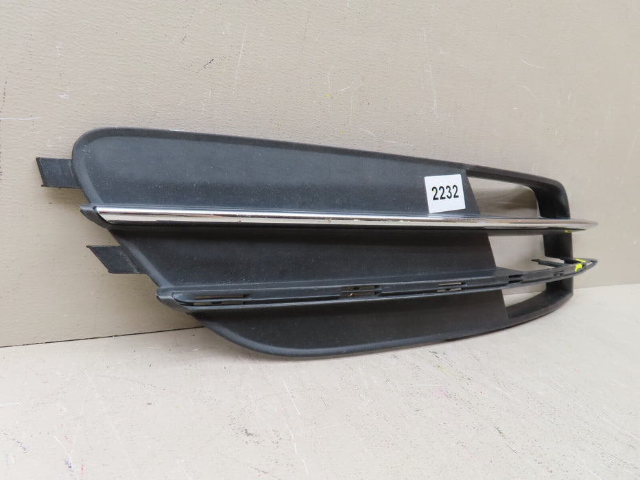 2012-2014 AUDI A6 FRONT LEFT BUMPER FOG LIGHT COVER GRILLE GRILL OEM 4GD807681