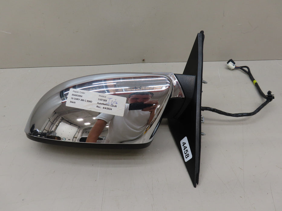 2011-2018 CHRYSLER 300 FRONT LEFT DRIVER SIDE DOOR REAR VIEW MIRROR CHROME OEM