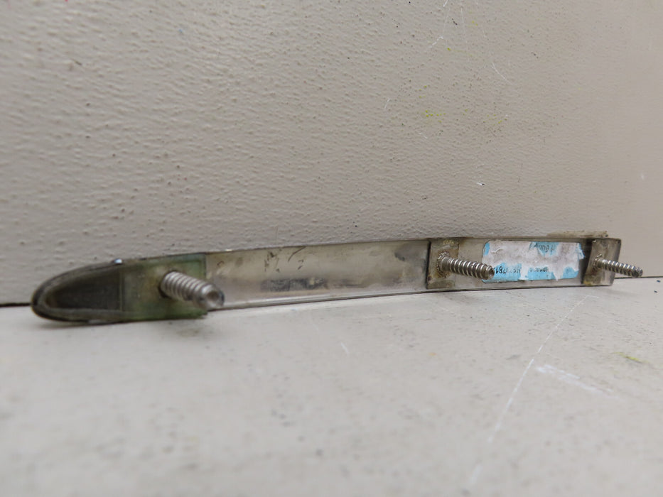 2005-2009 BENTLEY GT GTC REAR RIGHT PASSENGER CHROME BUMPER MOLDING OEM