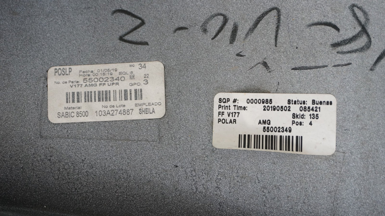 2018-2021 MERCEDES-BENZ A-CLASS FRONT BUMPER COVER PANEL A1778856100 OEM