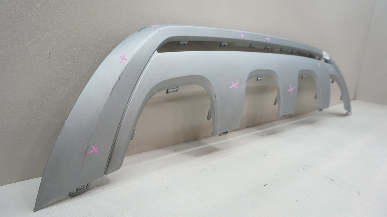 2022-2024 VOLKSWAGEN TAOS LOWER REAR BUMPER VALANCE SILVER OEM 2GJ-807-568