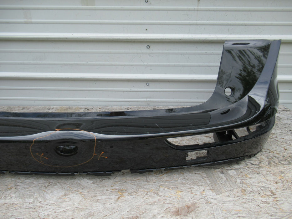 2008-2010 AUDI Q5 REAR BUMPER COVER PANEL PLASTIC BLACK 8R0807385C OEM