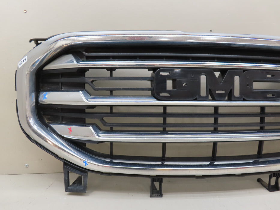 2018-2020 GMC TERRAIN FRONT BUMPER GRILLE W/O EMBLEM OEM 23196294
