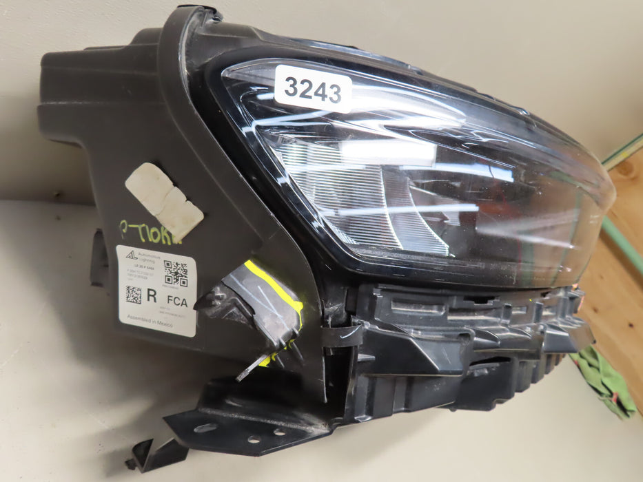 2021 2022 JEEP GRAND CHEROKEE RIGHT RH LED HEADLIGHT LAMP OEM