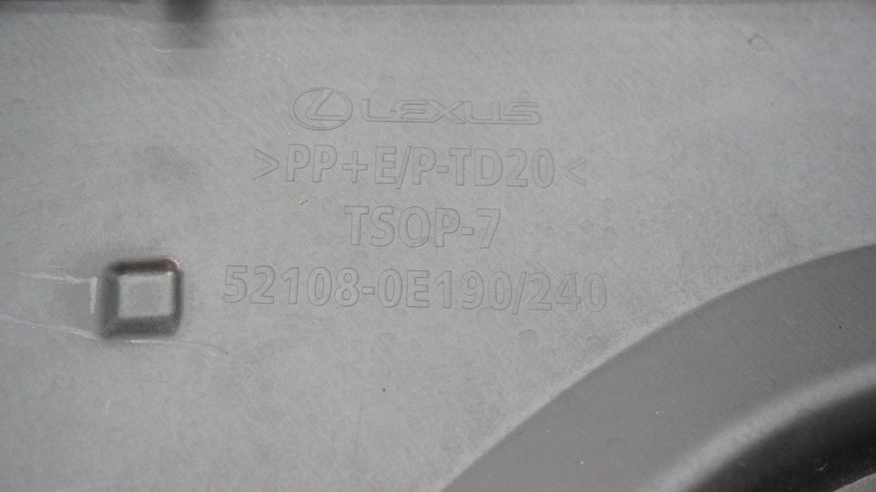 2023-2025 LEXUS RX350 RX350H REAR LOWER BUMPER VALANCE PANEL 52108-0E190 OEM